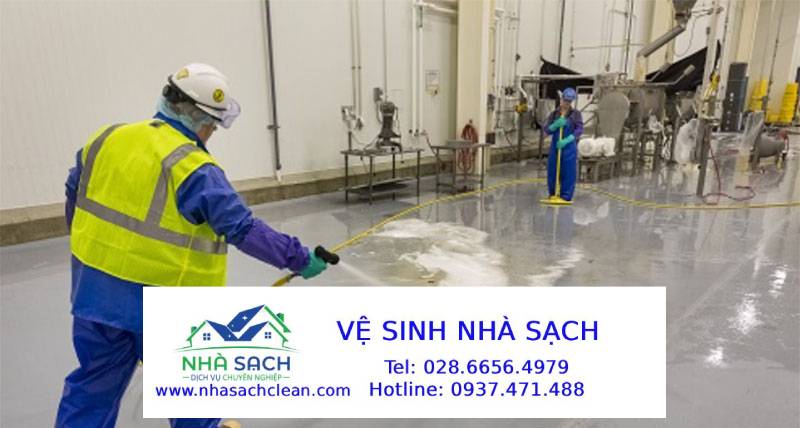Thuê đội vệ sinh nhà xưởng số lượng lớn