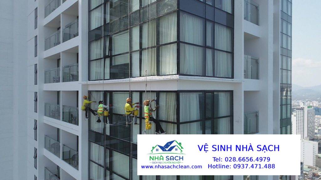 Tòa nhà mới cần vệ sinh trọn gói liên hệ ở đâu
