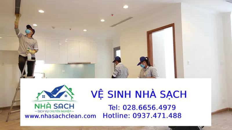 Dịch vụ vệ sinh nhà ở, chung cư, biệt thự Quận Bình Tân