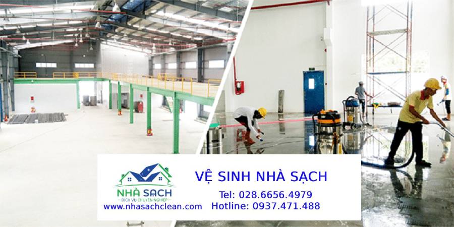 Dịch vụ vệ sinh nhà xưởng Quận 4
