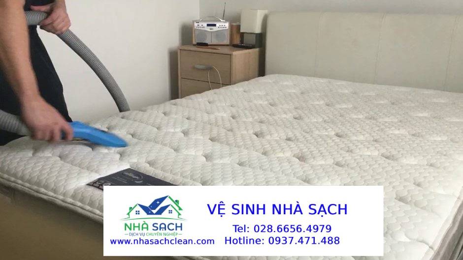 Dịch vụ giặt nệm tại nhà