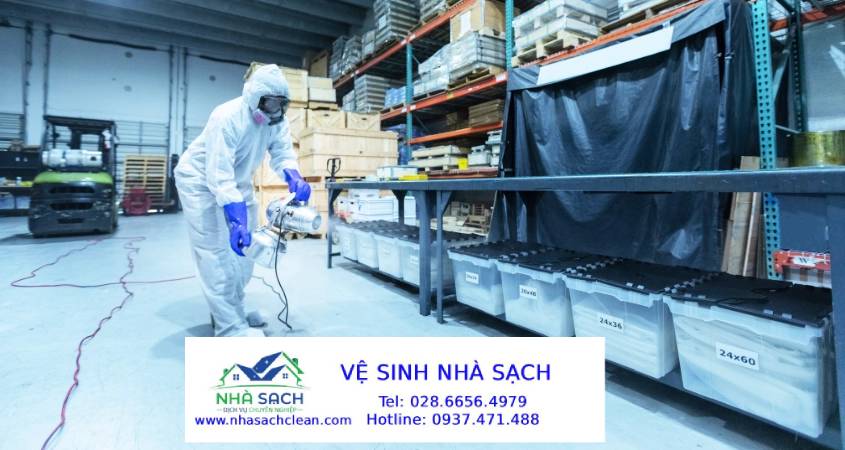 Cần thuê vệ sinh công nghiệp cho nhà máy mới