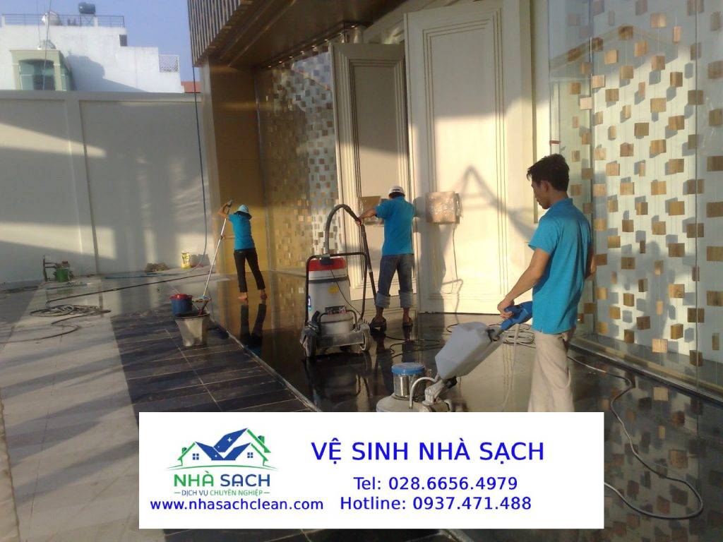 Dịch vụ vệ sinh nhà ở, chung cư, biệt thự Quận Gò Vấp