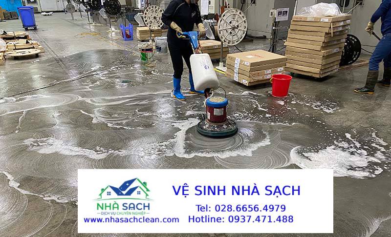Vệ sinh nhà xưởng theo yêu cầu riêng