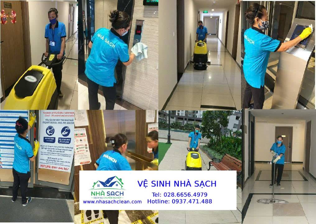 Dịch vụ vệ sinh chung cư cao tầng chuyên nghiệp