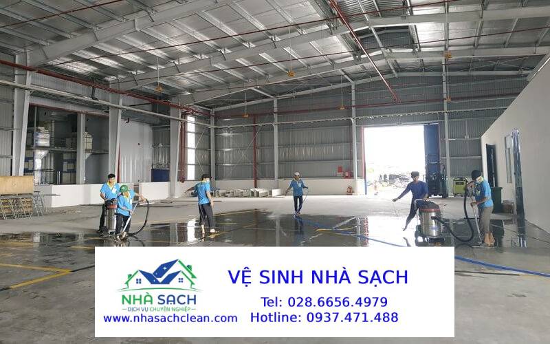 Dịch vụ vệ sinh nhà xưởng Quận Bình Thạnh